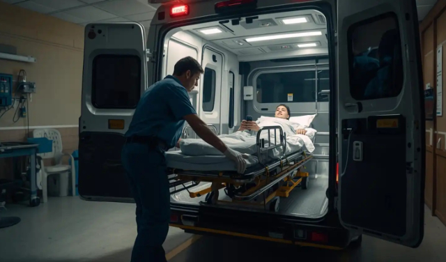 مراحل اعزام آمبولانس به محل از تماس تا انتقال بیمار