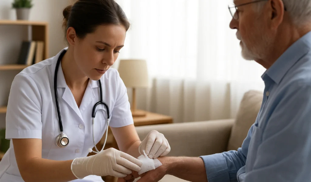 چه زمانی باید درمان زخم در منزل را به متخصص بسپاریم؟